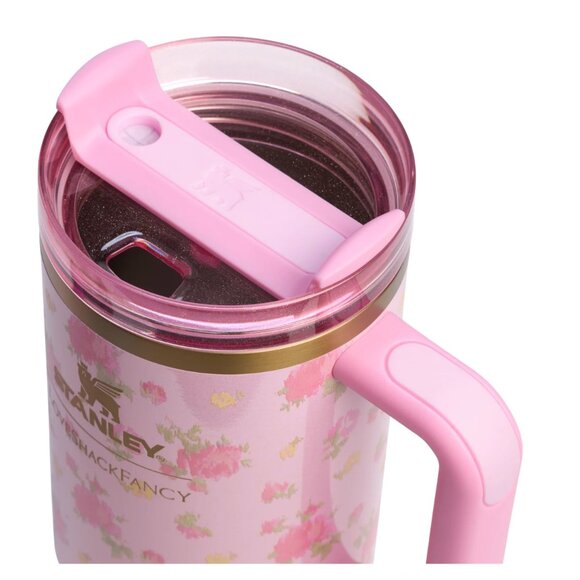 LoveShackFancy x Stanley NEW Quencher H2.0 Flowstate Tumbler 40 oz - Picture 3 of 4